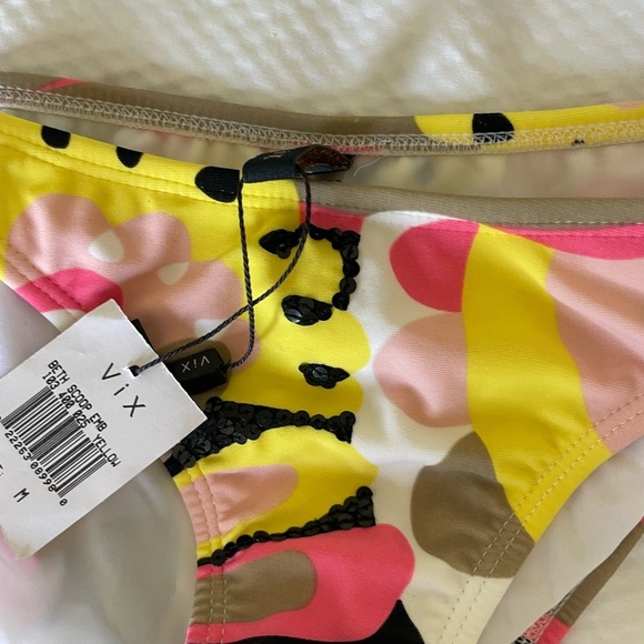 Vix Multicolor Sequin Bikini Bottom - Picture 2 of 9